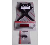BARRACUDA PORTATARGA + LUCE TARGA + CATADRIOTO PER SUZUKI GSX-R 600 2008 - 2010