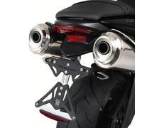 BARRACUDA PORTATARGA RECLINABILE PER TRIUMPH STREET TRIPLE R 2011 2012