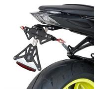 BARRACUDA PORTATARGA REGOLABILE + SOTTOCODONE YAMAHA MT-09 2017-2020 + LUCE