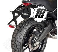 BARRACUDA PORTATARGA STREET PER DUCATI SCRAMBLER 2015 2016 2017 2018
