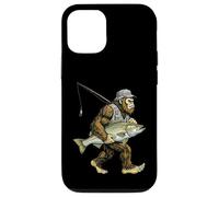 Barramundi Bigfoot Pescatore Sasquatch Pesca in acqua salata Custodia per iPhone 12/12 Pro
