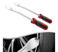 Barre a leva per pneumatici resistenti per riparazioni rapide e facili, perfette per trattori da giardino e tosaerba (set da 2 pezzi)