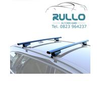 BARRE ACCIAIO NERE PORTATUTTO MITSUBISHI SPACE STAR NISSAN PATHFINDER CON RAILS