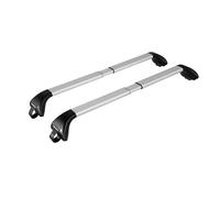 N15008 Kuma, coppia barre portatutto in alluminio - L - 129 cm railing aperti