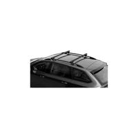 BARRE ALLUMINIO NORDRIVE CON SERRATURA NISSAN KUBISTAR DAL 2003- CON RAILING