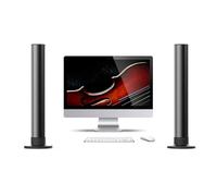 Barre Audio Separabili 2 in 1, Audio Surround Bluetooth 5.3 con Subwoofer da 40 W, Altoparlante Home Theater Stereo 3D con Disco U/ottico/AUX, per Computer TV