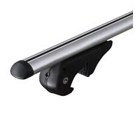 Barre auto portatutto Menabo alta qualità modello BRIO 120cm con serratura antifurto e portata massima di 90Kg