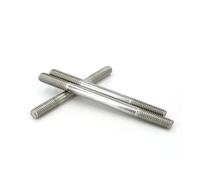 Barre con perni a doppia estremità, 1 pz aste filettate a doppia estremità M3-M8 bulloni senza testa in acciaio inossidabile 304 A2 35-200 mm(M5 50mm)