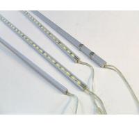 BARRE DA 1 MT CON 60 LED 5050 LUCE 4000-4500 KELVIN DC 12 VOLT CON ALIMENTATORE