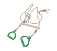 Barre da scimmia per bambini, set di anelli oscillanti per parco bambini, gioco ergonomico con anelli sensoriali per bambini e adulti, per esterni o interni