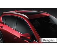 Barre Da Tetto Per Mazda CX-5 2017 - 2021 SUV In Alluminio Lucido Porta Pacchi