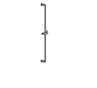 Barre de douche Gessi Inciso, le support de douche ne peut pas être tourné sur le côté, réglage en hauteur uniquement, 58144706, 58144706, Colorazione: Metallo nero PVD