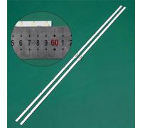 Barre della luce a LED strisce di retroilluminazione compatibili con UE55NU7500 UE55NU7502 UE55NU7505 UE55NU7640 UE55NU7642 UE55NU7645 MODELLI TV Sostituzione Bande TV Line(20 Piece - 10TV)