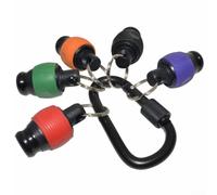 Barre di estensione con codolo esagonale da 6,35 mm, compatibili con portachiavi, in lega di alluminio, design con impugnatura a sfera, per la manipolazione delle punte in movimento, 5 pezzi