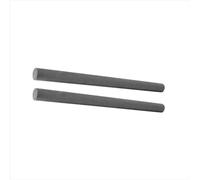 Barre di grafite al 99,9% - Lunghezza 150 mm, Diametro 13-15 mm, 2 pezzi - for l'industria metallurgica, elettronica e chimica(D13mm)