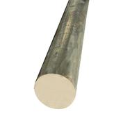 Barre di ottone rotonde, Barra tonda in bronzo stagnato, barra piena, diametro 10-25 mm, lunghezza 300 mm, for lavorazione artigianale dei metalli(10x300mm)