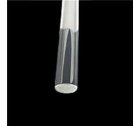 Barre di plastica trasparenti lunghe 100 mm, 200 mm, 250 mm, 300 mm, 500 mm, 1 metro, barra solida circolare in PMMA, 1 pezzo(300MM*100MM)