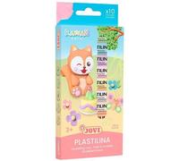 Barre di plastilina Jovi KAWAII Multicolore 10 Pezzi