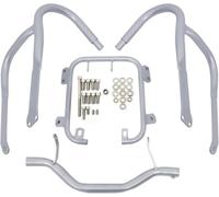 Barre di protezione autostradali Per R1200RT R 1200 RT 2004-2013 Protezione Motore Anteriore E Posteriore Barra Di Per Autostrada Paraurti Gabbia Per Acrobazie Serbatoio Carburante(Front silver)