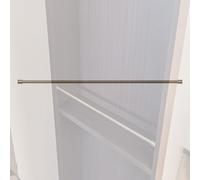 Barre di Protezione Metalliche Anticaduta Per Armadietti, Barra Anticaduta Per Libreria A Parete, Impedisce La Caduta Di Libri/decorazioni/bottiglie Di Spezie(Bronze,32in(81cm))