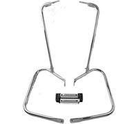 Barre di protezione per motociclette Barre di supporto per moto per Touring per Road King per Glide FLHTC FLTRU 1997-2008(Chrome)