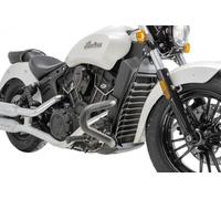 Barre Di Protezione Per Motore Puig Crash Nere Indian Scout Bobber 2018 - 2025