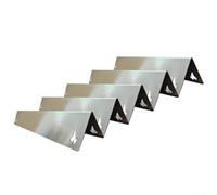 Barre di ricambio per condimento da 15 3 pollici per Weber GS4 per griglia Spirit 2 parti in acciaio inox barre di dispersione del calore compatibili con Spirit II e serie 300