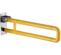 Barre di sicurezza for WC in acciaio inox, barre di sostegno for il bagno ribaltabili e avvitabili, barre di sostegno for la doccia con impugnatura antiscivolo, si illuminano di notte, adatte a donne