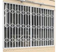 Barre di sicurezza per finestre a prova di manomissione, prevenzione delle cadute di bambini e anziani, deterrente antifurto durevole, griglie di sicurezza regolabili per la protezione della casa e