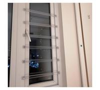Barre di sicurezza regolabili per finestre, leggere, per finestre e balconi, barriera anti-collisione per la protezione della casa