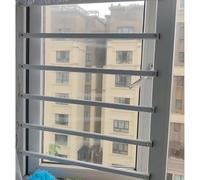 Barre di sicurezza resistenti per finestre, blocco sicuro per evitare cadute accidentali, ideali per la sicurezza domestica e la protezione dei bambini