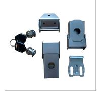 Barre di supporto per lucchetto per motocicletta, elementi fissaggio per valigie laterali, per il montaggio moto boxbaule(25L 32L lock)