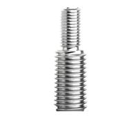 Barre di trasferimento a doppia testa maschio, denti di stabilità strutturale in acciaio inossidabile for l'industria(M6x10xM10x10 2pcs)