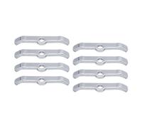 Barre distanziatrici per coperchio valvole cromate da 3" adatte per motore