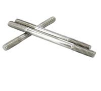 Barre filettate a doppia estremità in acciaio inossidabile 304, for un fissaggio sicuro nell'assemblaggio di macchinari e mobili, 2 pezzi(M5x40mm)