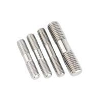 Barre filettate a doppia estremità M3 M4 M5 - Bulloni prigionieri senza testa in acciaio inox 304 metrico for lavorazione del legno e applicazioni industriali(M5x30mm 10pcs)