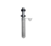 Barre Filettate M6 In Acciaio Zincato e Tasselli a Rete in Plastica 4 Pezzi Aste Filettate Alta Resistenza Lunghezza Barra 8 cm Lunghezza Tassello 6 cm Dado e Rondella M6