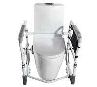 Barre for WC, Barre di sicurezza for WC, Telaio di supporto compatto regolabile con corrimano, Corrimano for WC adatti ad anziani, disabili e persone obese