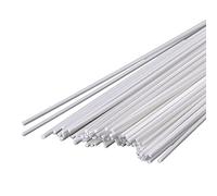 Barre in plastica ABS Lunghezza quadrata dell'asta 500 mm, laterale della barra solida 1-2 Adatto for la realizzazione di modelli scene fai-da-te(Side length 1mm (96pcs))