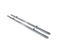 Barre Laterali Acciaio Inox Chrome Bragan Per Saic Maxus Deliver 9 LWB