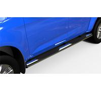 Barre Laterali Acciaio Inox + Passo Pastiglie Per Isuzu d-max 2020+4x4 Accessori