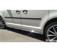 Barre Laterali + Ambra LED Per LDV maxus v80 Lwb Furgone Inox Tubi Accessori