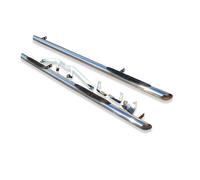 Barre Laterali Coppia + Passo 3 Pastiglie Affusolato Ends 70mm Per vw volkswagen