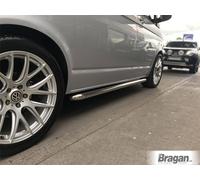 Barre Laterali Curvo Per Audi q7 2015 + 4x4 Passo Tubi Auto Accessori Inox