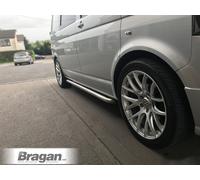 Barre Laterali - Curvo Per peugeot expert Swb 2017 + Piegato Acciaio Inox Cromo