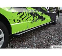 Barre Laterali - Curvo Per volkswagen transporter T5 2010 - 2015 Lwb Furgone -