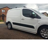 Barre Laterali In Acciaio Inox Chrome Per Citroen Berlingo 2019+ Van