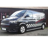 Barre Laterali + LED Ambra Per volkswagen T5 transporter Caravelle 2004-2015 Lwb
