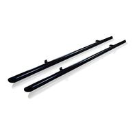 Barre Laterali Nero Acciaio Inox Per volkswagen caddy maxi 2010-2015