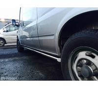Barre Laterali Per LDV Maxus V80 Lwb Cromo Acciaio Inox Lucidato Tubi Van Gonne